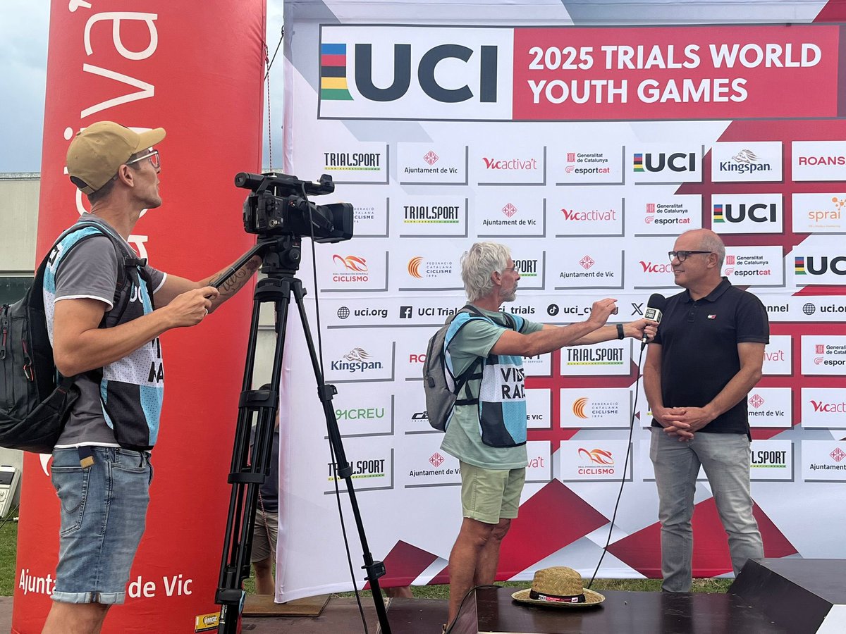 EduComerma's tweet image. Vic es converteix en la capital mundial del bicitrial juvenil amb els 'Jocs Mundials de la Joventut'.
Enhorabona als esportistes osonencs que han aconseguit quatre medalles: una d’or, una de plata i dues de bronze, i a @trialsport per la gran organització.