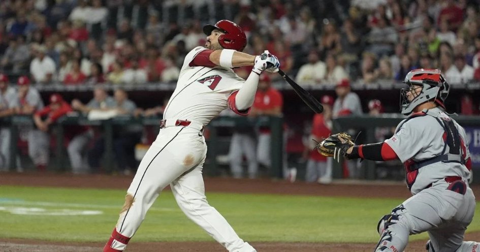 austkarim's tweet photo. MLB trade season heats up! Arizona Diamondbacks begin selling, trading All-Star Josh Naylor to Seattle. More deals likely as top teams look to strengthen for playoff runs! https://t.co/NGclcXymgR https://t.co/cVUPc6eAq2