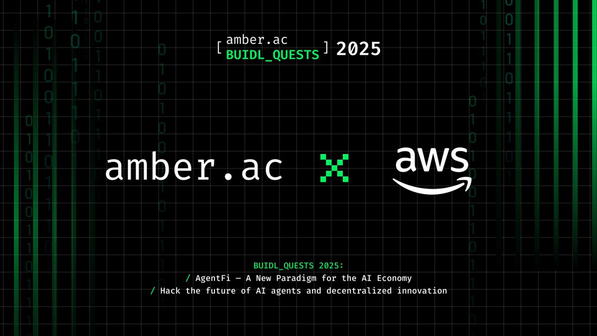 amber.ac (@amber_ac_) on Twitter photo Weโre excited to introduce AWS <a href="/awscloud/">Amazon Web Services</a> as an official partner for BUIDL_QUESTS 2025!
Amazon Web Services (AWS) is the world's most comprehensive and widely adopted cloud service, offering over 200 fully featured services from data centers around the globe.
Organizations of Weโre excited to introduce AWS <a href="/awscloud/">Amazon Web Services</a> as an official partner for BUIDL_QUESTS 2025!
Amazon Web Services (AWS) is the world's most comprehensive and widely adopted cloud service, offering over 200 fully featured services from data centers around the globe.
Organizations of