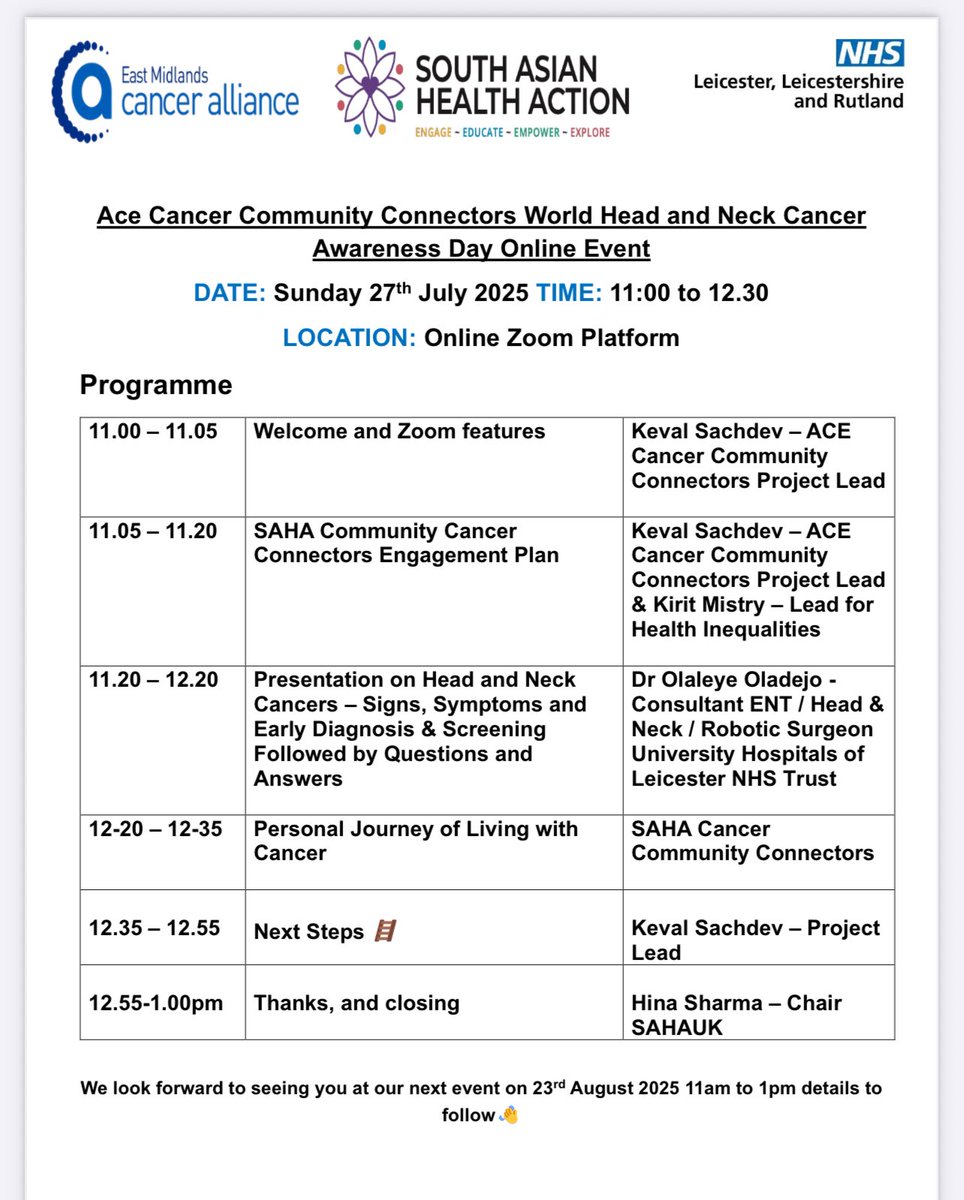 kmistryuk's tweet image. Thanks to @dejolaleye for excellent interactive #headandneckcancerday awareness your presentation highlighted #earlydiagnosis , #screening &amp;amp; #calltoaction for communities to help #Demystifying cancer &amp;amp;creating more #conversations thanks @SAHealthAction #cancercommunityconnectors