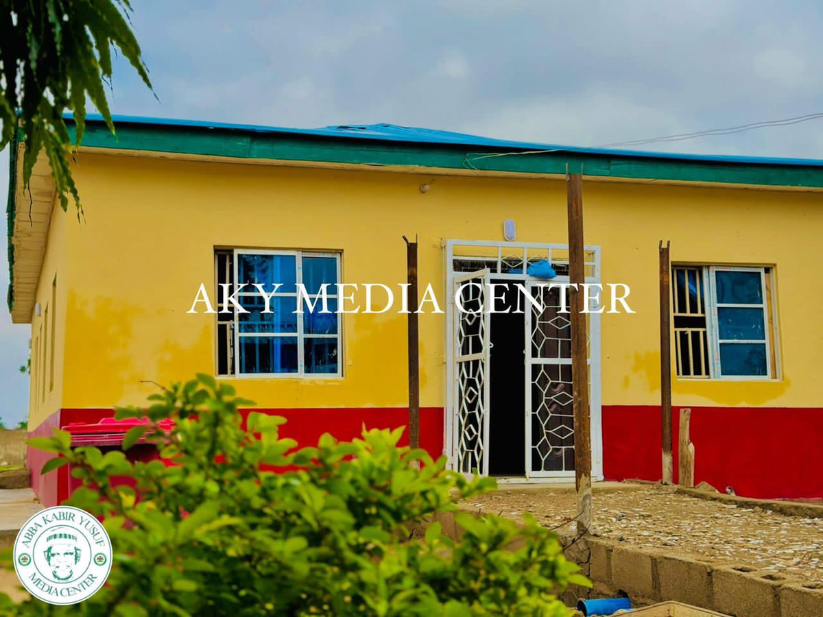 Sadiq_bj's tweet image. Before and After of Tiga General Hospital.

#AbbaIsWorking.