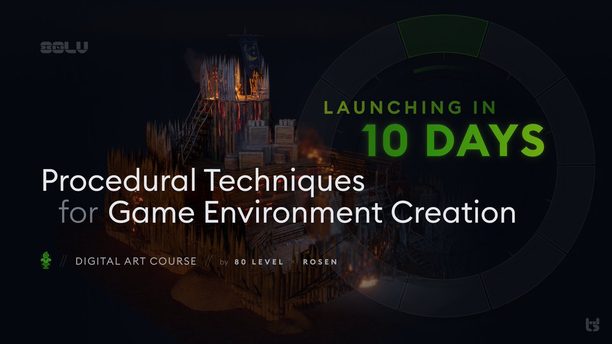 80Level's tweet image. Something new is coming on August 5th! Our first education course is about to launch, developed in collaboration with amazing digital artist @RosenKazlachev ! Mark your calendars! And if you want to receive updates on our courses first - sign up here: 80level.typeform.com/to/b9rwfwPK