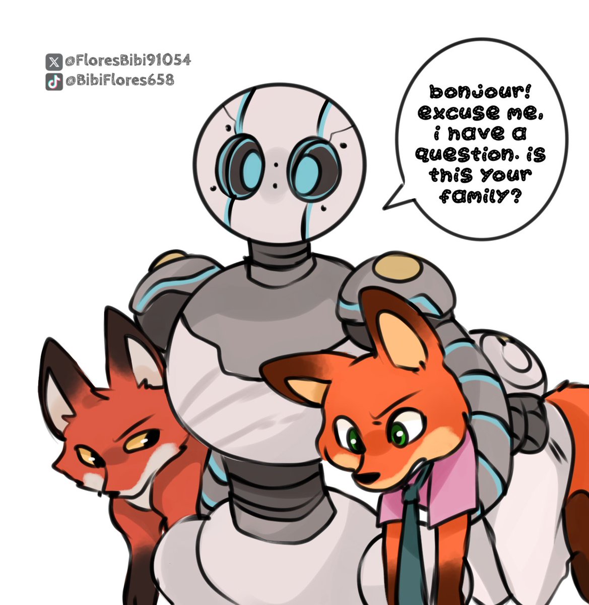 FloresBibi91054's tweet image. Puros Zorros🦊❣️❣️

#thewildRobot #FNAF #Zootopia2