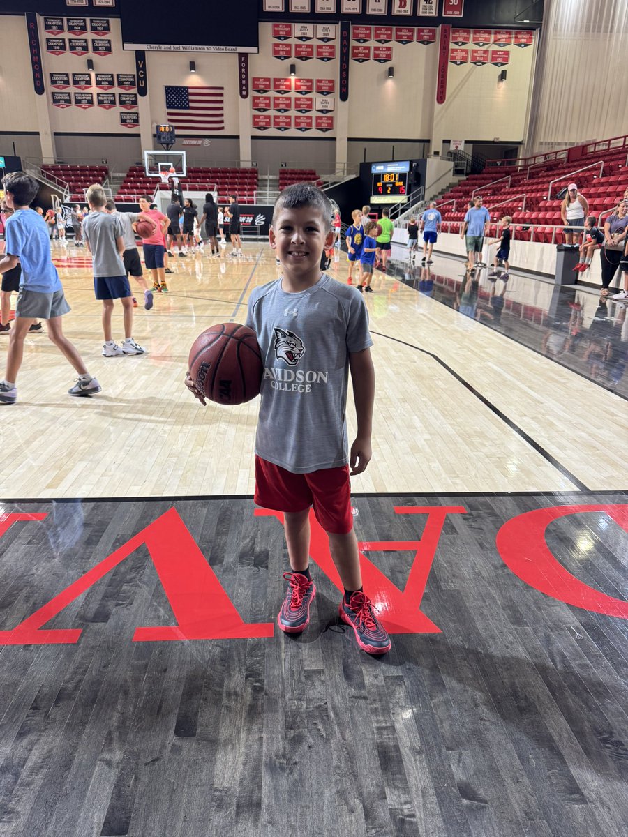 Coach_Thakkar's tweet image. Caiden is fired up for a big week @DavidsonMBB 

#GoCats