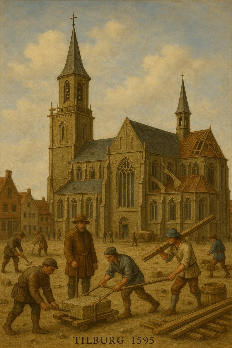 Vorige keer beschreef de Archieftijger de brand die de kerk van Tilburg ernstig beschadigde.
Onmiddellijk startte de bewoners inzamelingsacties om hun kerk te laten repareren. Maar in Tilburg geldt: Niet lullen maar poetsen! duul58.blogspot.com/.../de-kerk-al…