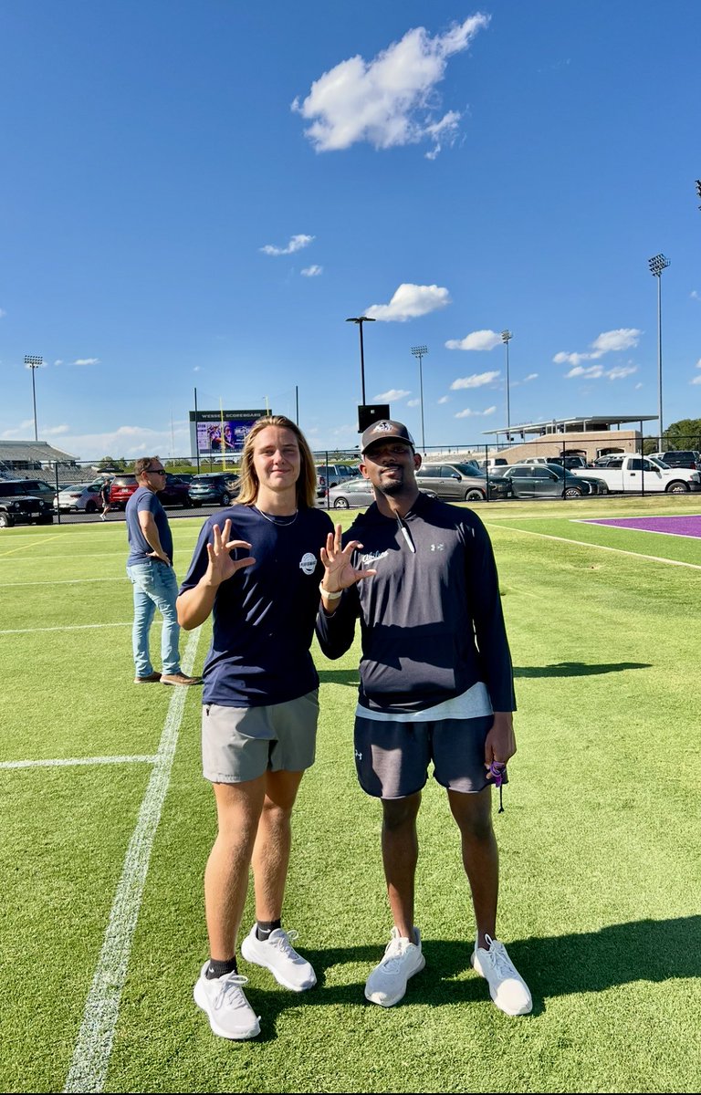 Elijah Deen~2026 (@elijahdeen12) on Twitter photo Had a great time kicking at <a href="/ACUFootball/">ACU Football</a> Football Camp! Enjoyed visiting the campus and grateful to meet you <a href="/TheCoachMorris/">Tyzhir Morris</a>
<a href="/coachp_ACU/">Keith Patterson</a> <a href="/HCAprospects/">HCA College Prospects</a> <a href="/PKA_TX/">Performance Kicking</a> <a href="/coachBrian_Egan/">Brian Egan</a> Had a great time kicking at <a href="/ACUFootball/">ACU Football</a> Football Camp! Enjoyed visiting the campus and grateful to meet you <a href="/TheCoachMorris/">Tyzhir Morris</a>
<a href="/coachp_ACU/">Keith Patterson</a> <a href="/HCAprospects/">HCA College Prospects</a> <a href="/PKA_TX/">Performance Kicking</a> <a href="/coachBrian_Egan/">Brian Egan</a>