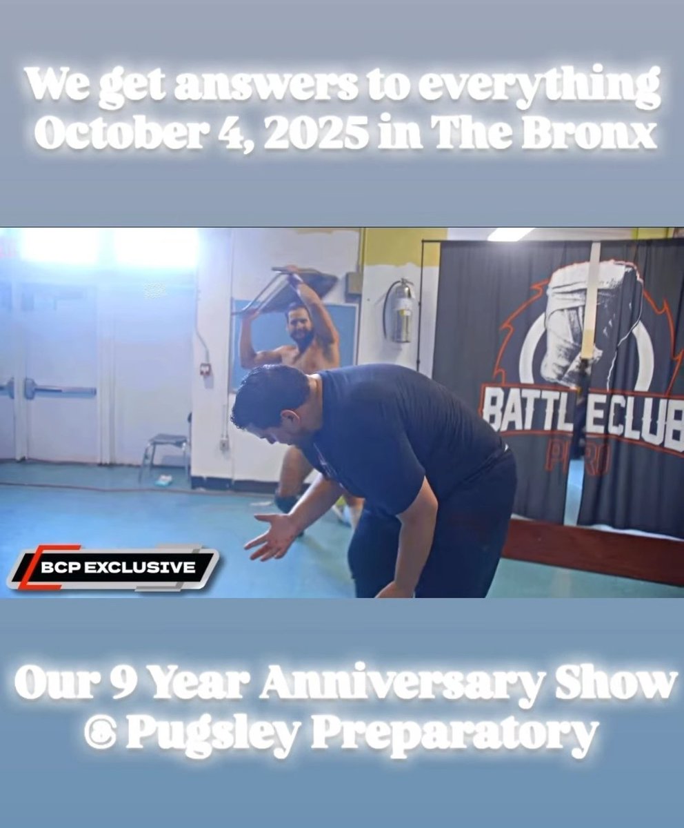 Be there October 4th
Pugsley Prep in The Bronx