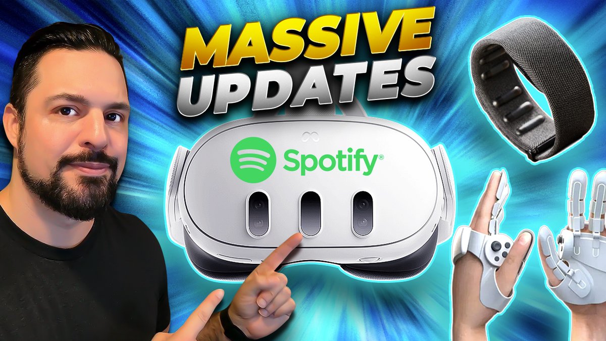 matteo311's tweet image. Welcome back for the weekly #vr news.  It&apos;s a solid week with awesome new games like Besiege and Sky Runner, there is now an official app for Spotify, we have some cool new vr controllers coming and MUCH MORE.

Click here - youtu.be/qWF1xeKb79Y
