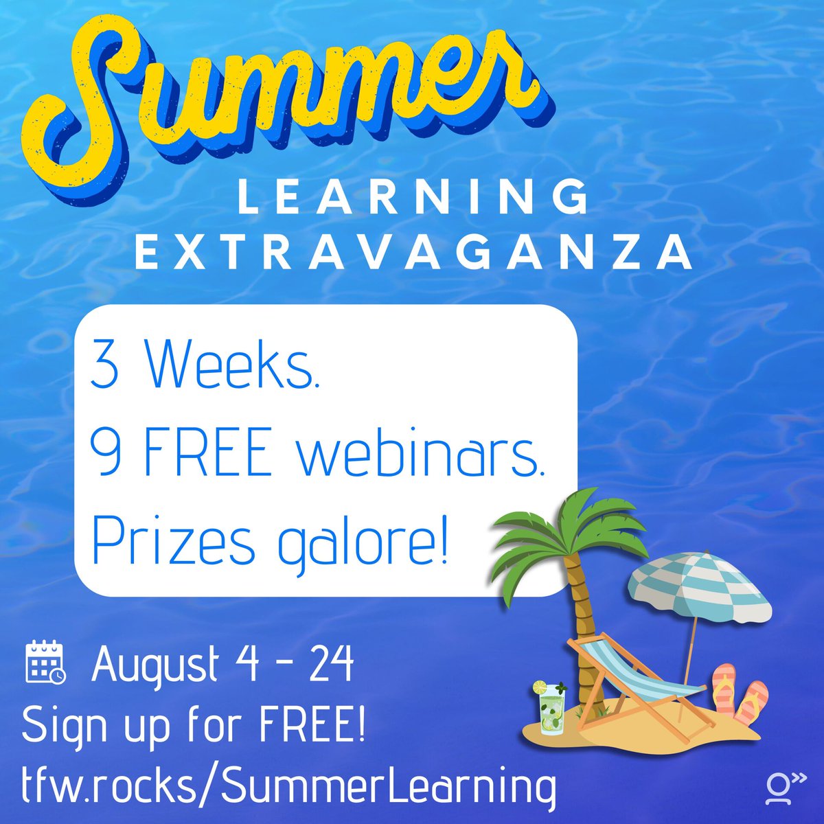 Announcing… the 2025 techforword Summer Learning Extravaganza! 🤩

This August, we’re making 9 of our insiders webinars FREE to keep you learning all summer.

And we’re giving away over 1000€ in prizes! 

Check it out here:

👉  tfw.rocks/SummerLearning 

#1nt #xl8 #FreeCPD