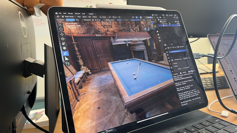 3DCG制作ソフト「Blender」を“タブレット端末対応にする”開発プロジェクトが進行中
news.denfaminicogamer.jp/news/250728v

iPad Pro向けのテストからはじまり、将来的にはAndroid端末やSurfaceなどの機種にも展開予定。開発のなかで得られた利便性の向上や新機能はデスクトップ版にも反映されるとのこと