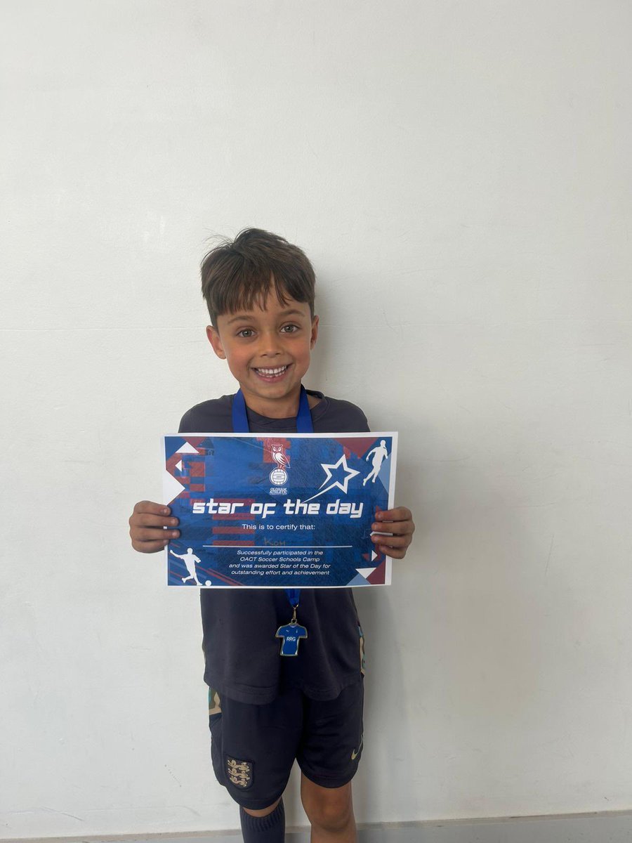 OfficialOACT's tweet image. 🌟 Stars of the Day! 🌟
Well done to today's standout players at our @OfficialOAFC Community Trust Soccer Schools — amazing skills, effort, and teamwork all around! ⚽👏
Want to join the fun? Sign up now 👉
oldhamathletic.co.uk/community-trus…
#OACT | #OAFC