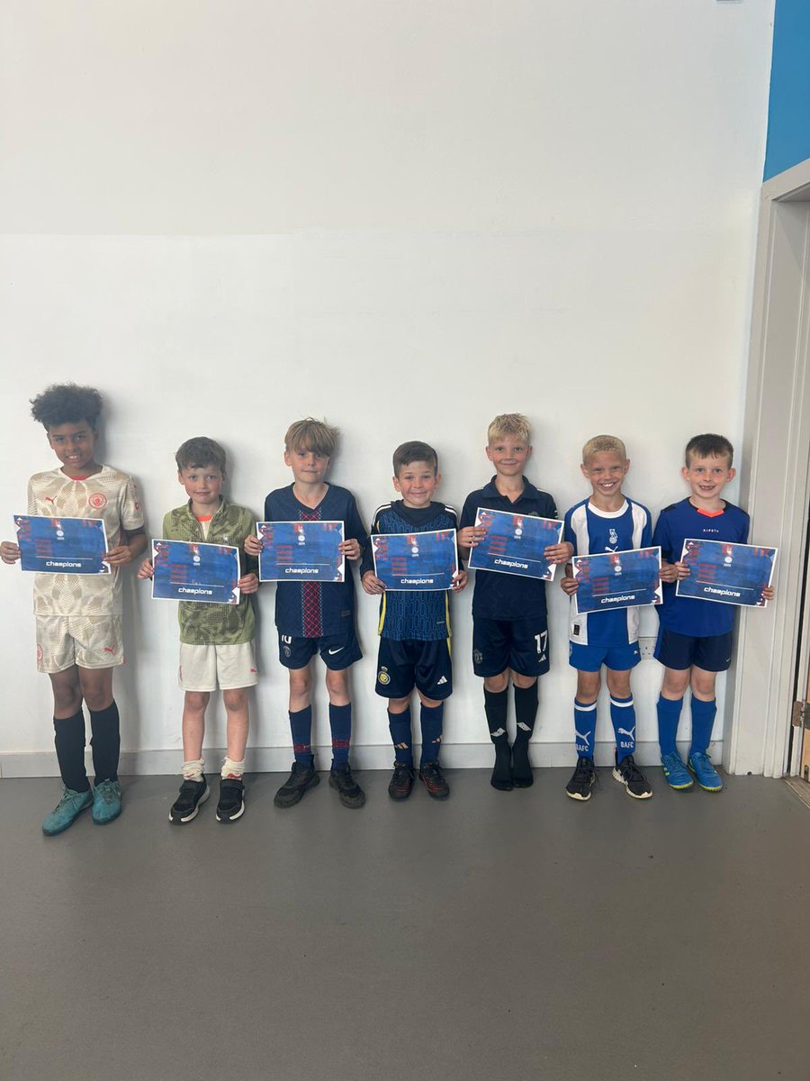 OfficialOACT's tweet image. 🌟 Stars of the Day! 🌟
Well done to today's standout players at our @OfficialOAFC Community Trust Soccer Schools — amazing skills, effort, and teamwork all around! ⚽👏
Want to join the fun? Sign up now 👉
oldhamathletic.co.uk/community-trus…
#OACT | #OAFC