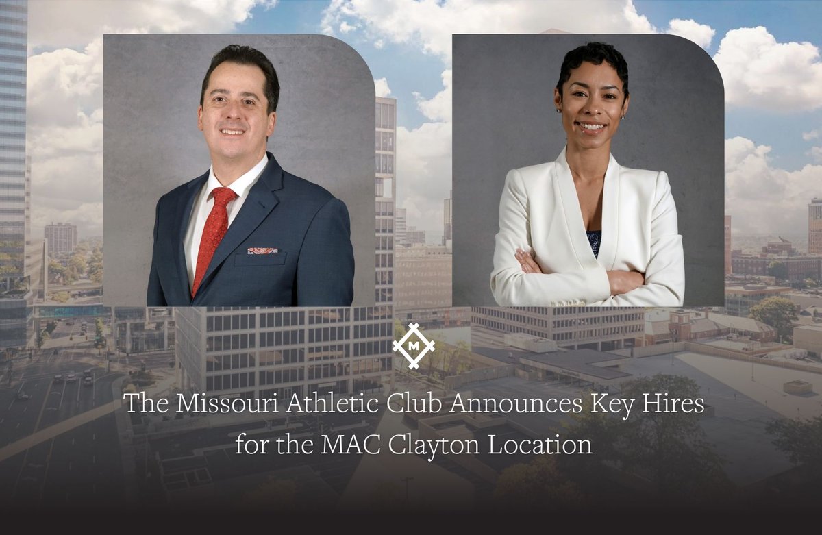 We’re proud to introduce the first two leadership hires for MAC Clayton: Greg Gerber (Director of Ops) and Morgan Smith (Membership Manager). They will lead the new location opening in 2026 at Pierre Laclede Center.
🔗 Press release: bit.ly/4o9qezr
#onlyatthemac