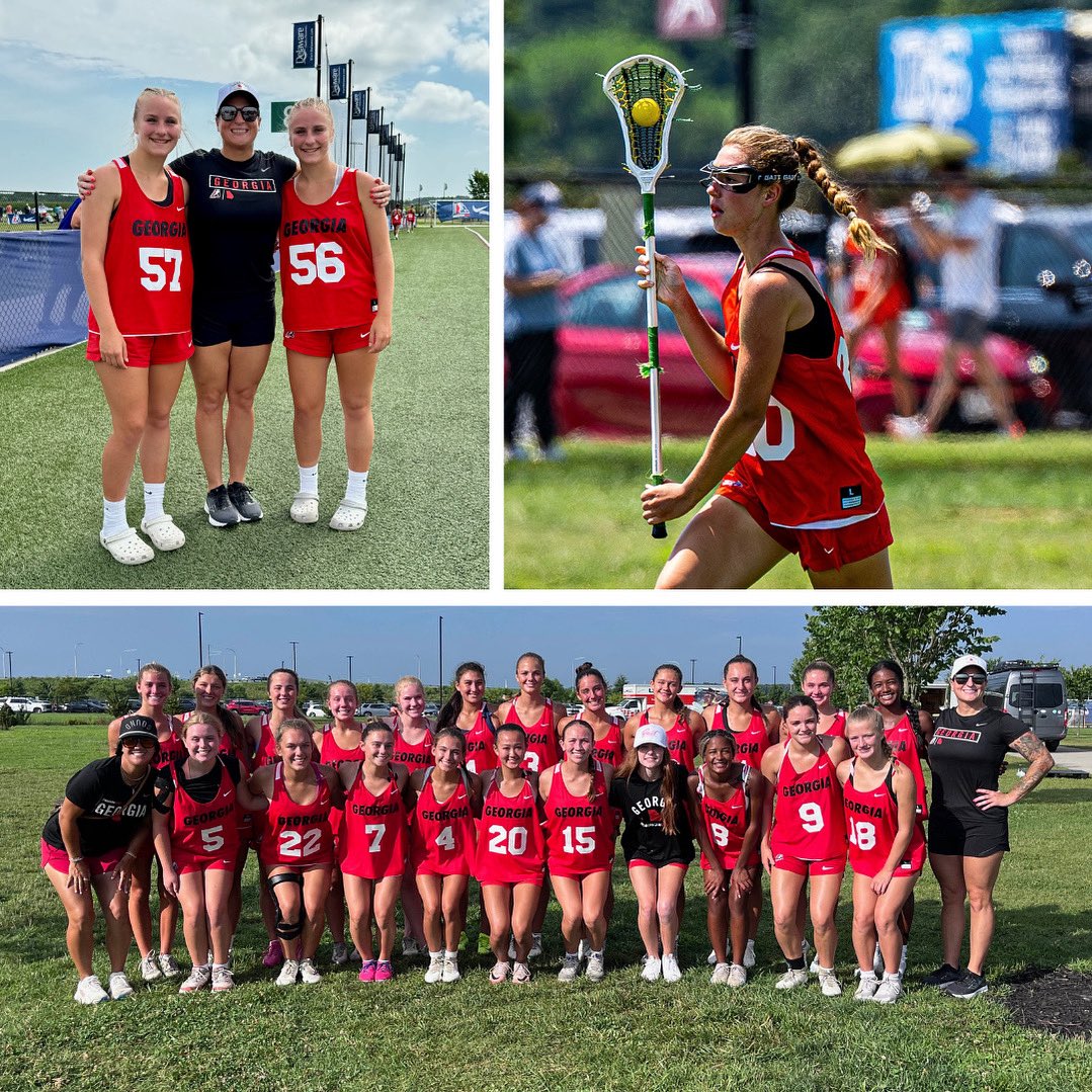 Big congrats to these Lady War Eagles representing at American Select this past wknd! Coach Jenna coached the '27s all the way to the semi-finals! Sophomore London Jackson played on the '28 team and freshmen Cora &amp; Brielle Macbeth played for the '29s! We are so proud of you all!