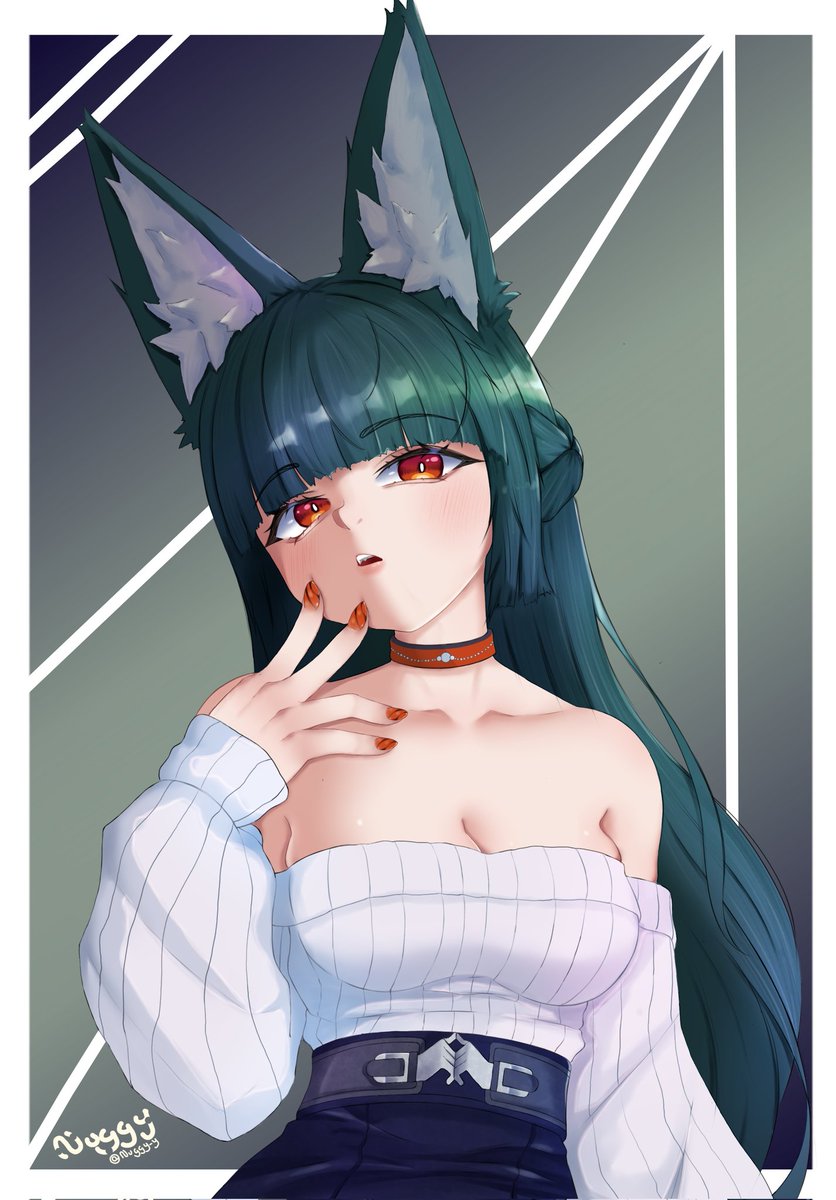 A fanart of miyabi from zzz
#zzzero #Miyabi