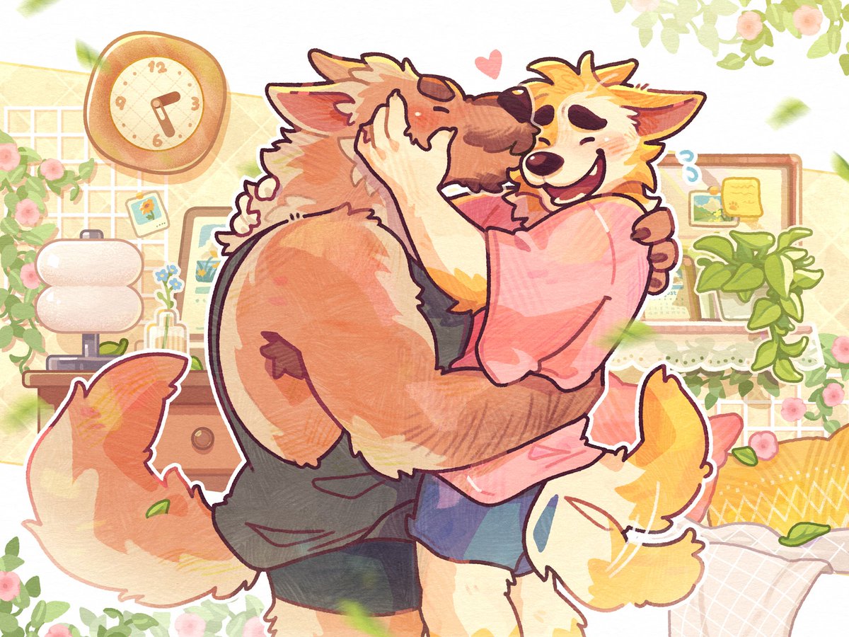 Big hugs, big kisses 💕

Amazing piece made by 🎨 <a href="/streetcat_36/">Street-cat(街貓)</a> !! Check his art!