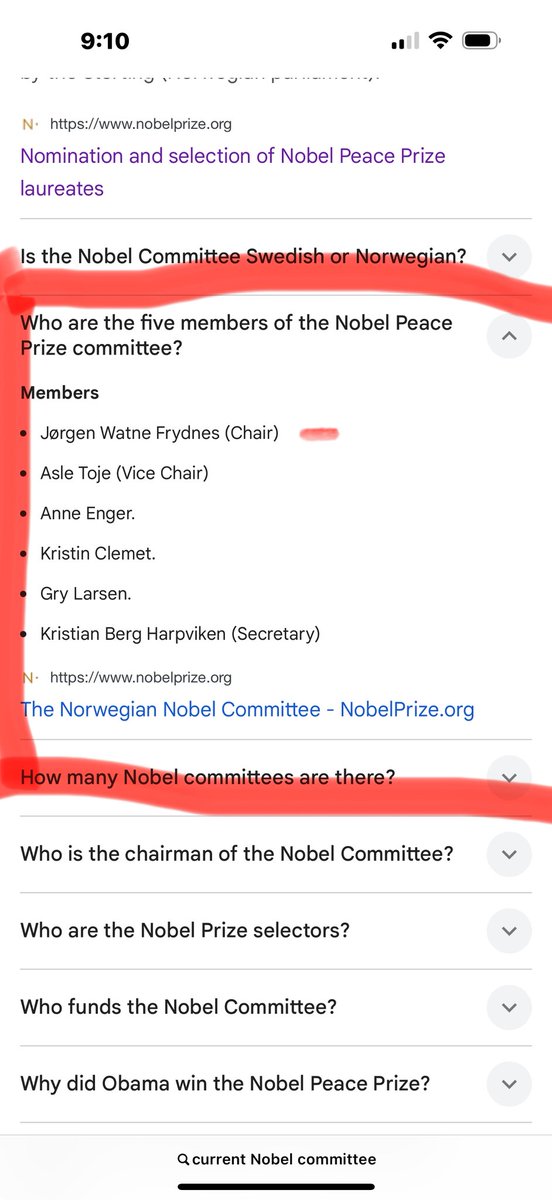Trump has done and is doing more to bring peace – and justice – within the United States and around the world than any president I ever remember, and I’m old.

I asked Grok about the Nobel committee and on paper (per Grok) apparently they’re considered slightly left, slightly