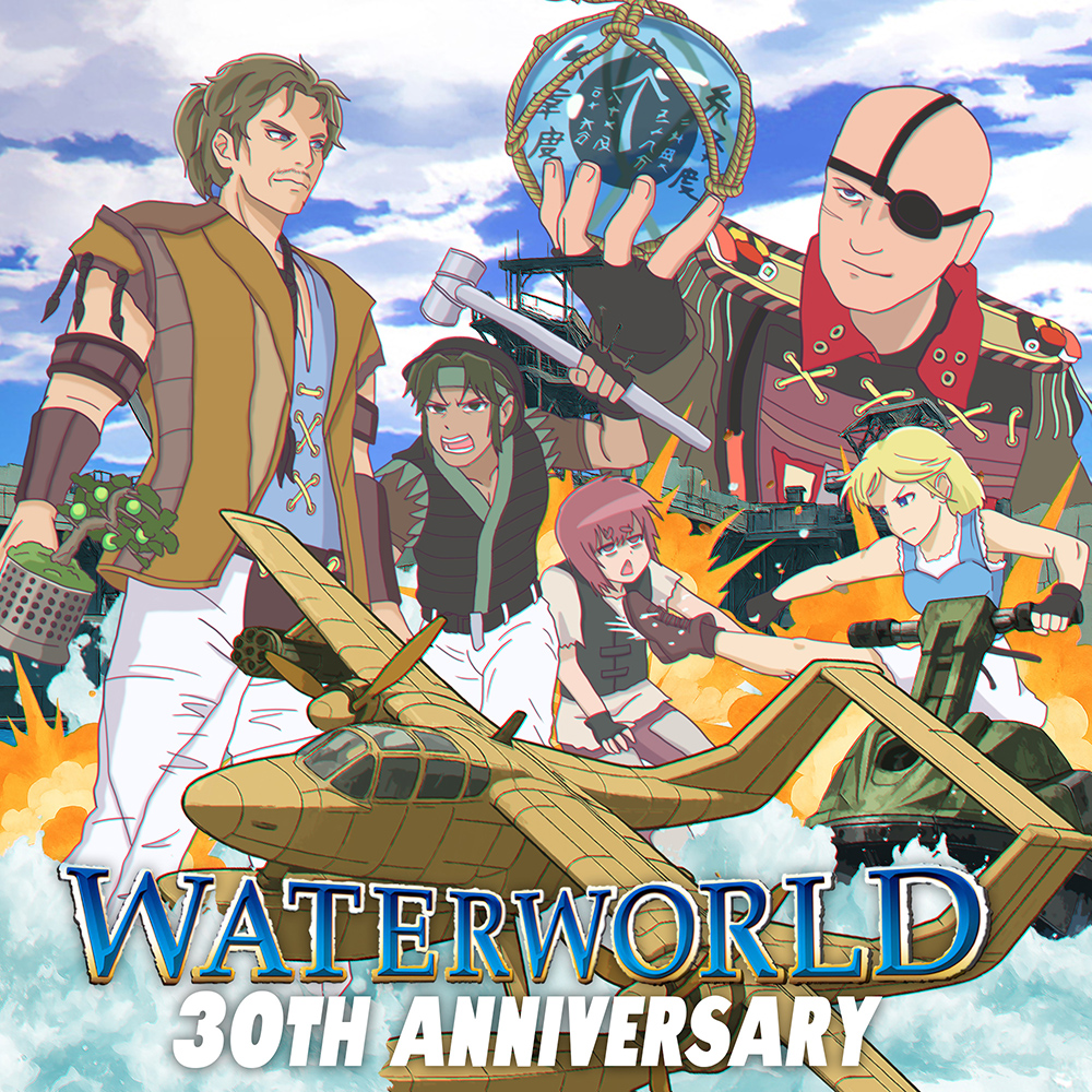 ✨ウォーターワールド30周年✨ 30年前の本日 映画『ウォーターワールド