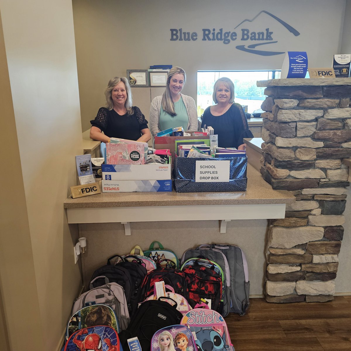 Our Pickens County team was proud to partner with the PC Sheriff's Office and United Way of PC to support their Back to School Bash! They collected and donated school supplies to ensure local students are prepared for a successful year.
