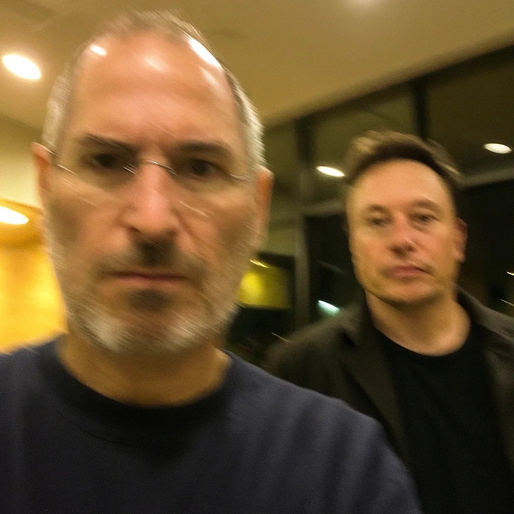 Two men who changed the world