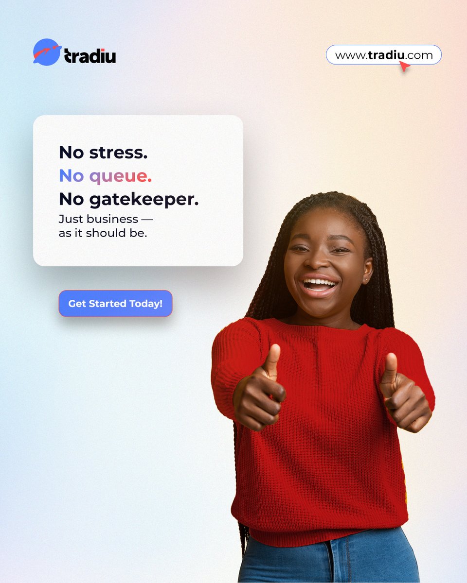 TradiuOfficial's tweet image. You don’t need a bank to move money.

You need a platform that understands how real business works.

TradiuPay was built for merchants, not for red tape.
Start trading smart!

tradiu.com

#TradiuPay #MythBusted