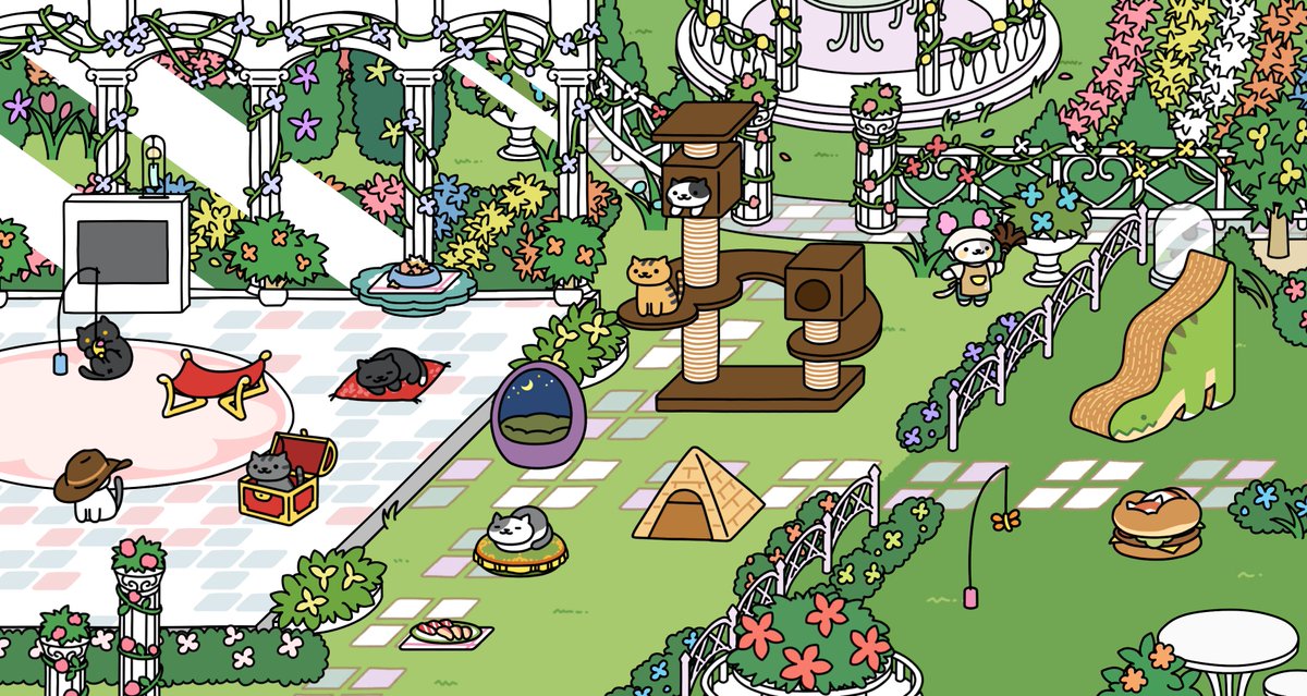 occultichachi's tweet photo. Visit my yard! → https://t.co/bOR9JRzoRb
#ねこあつめ #ねこあつめ２
#ねこあつめ2にわさき紹介
#NekoAtsume #NekoAtsume2 https://t.co/8kMxW151VL