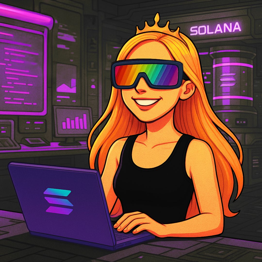 NessaC_w3's tweet image. Bullish about $SOL? @solana