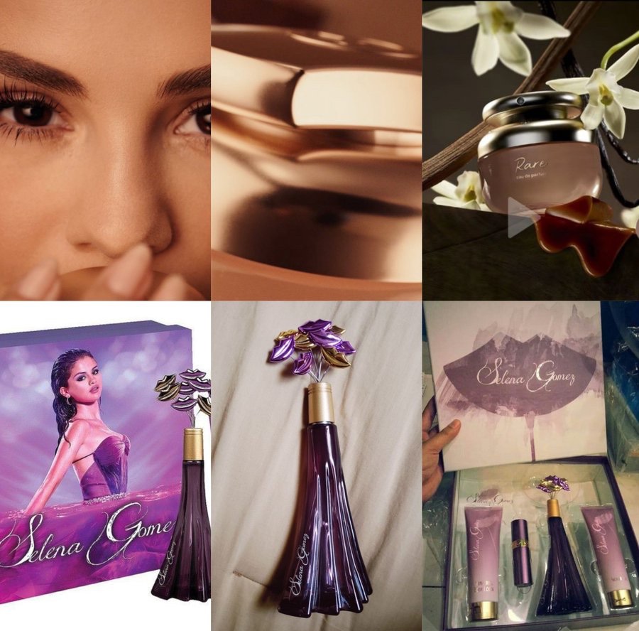 S_titch24's tweet image. Selena’s popular perfume from 2012 &
now with Rare Beauty 🥹
So proud of her