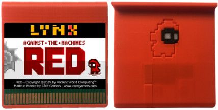 Physical edition of Red for #AtariLynx available in September. Order: cotegamers.com/shop/en/accuei… Demo: ancientworld.itch.io/red #atari #retrogames