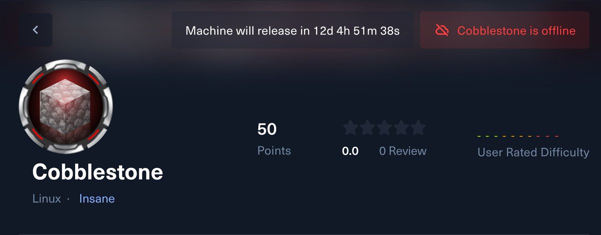 I once again did it. <a href="/hackthebox_eu/">Hack The Box</a> accepted my box submission for an insane Linux box. Be sure to play it and have some fun. I am looking forward to feedback. Cheers ✌🏼