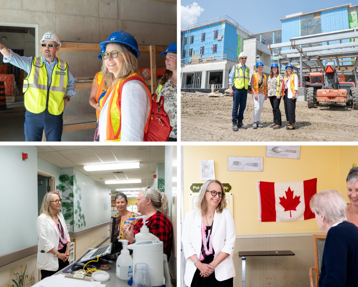 AdvantAge Ontario (@advantageont) on Twitter photo This past Friday, CEO <a href="/LisaLevin1/">Lisa Levin</a> headed up north to visit Fairvern Home in #Huntsville — both the current residence and the new home under construction!
It was a great opportunity to see the progress firsthand and discuss the future of long-term care in the region. This past Friday, CEO <a href="/LisaLevin1/">Lisa Levin</a> headed up north to visit Fairvern Home in #Huntsville — both the current residence and the new home under construction!
It was a great opportunity to see the progress firsthand and discuss the future of long-term care in the region.
