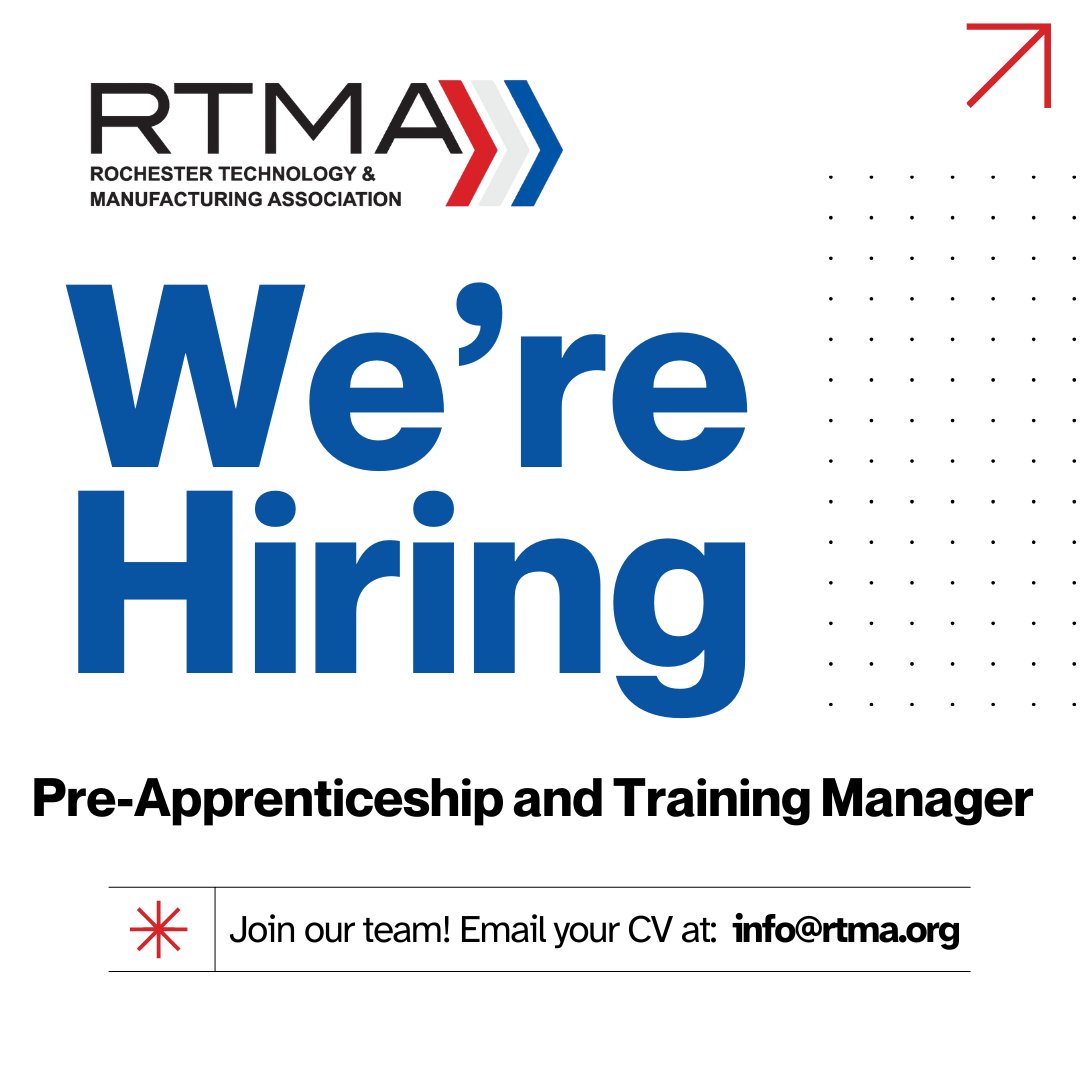 The RTMA is now hiring! Click the link below for full details on the position and how to apply - lnkd.in/egnijJHn