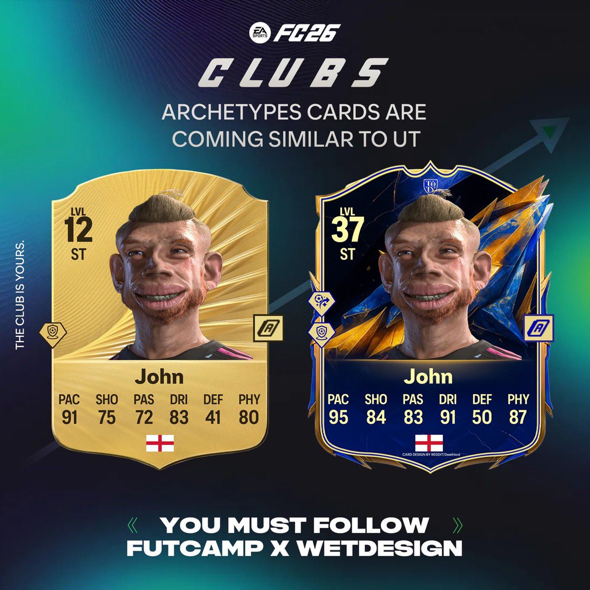 FIFAQ8_'s tweet image. بيكون في كرت للاعبك بالبرو كلوب مشابه للالتمت 😳😳