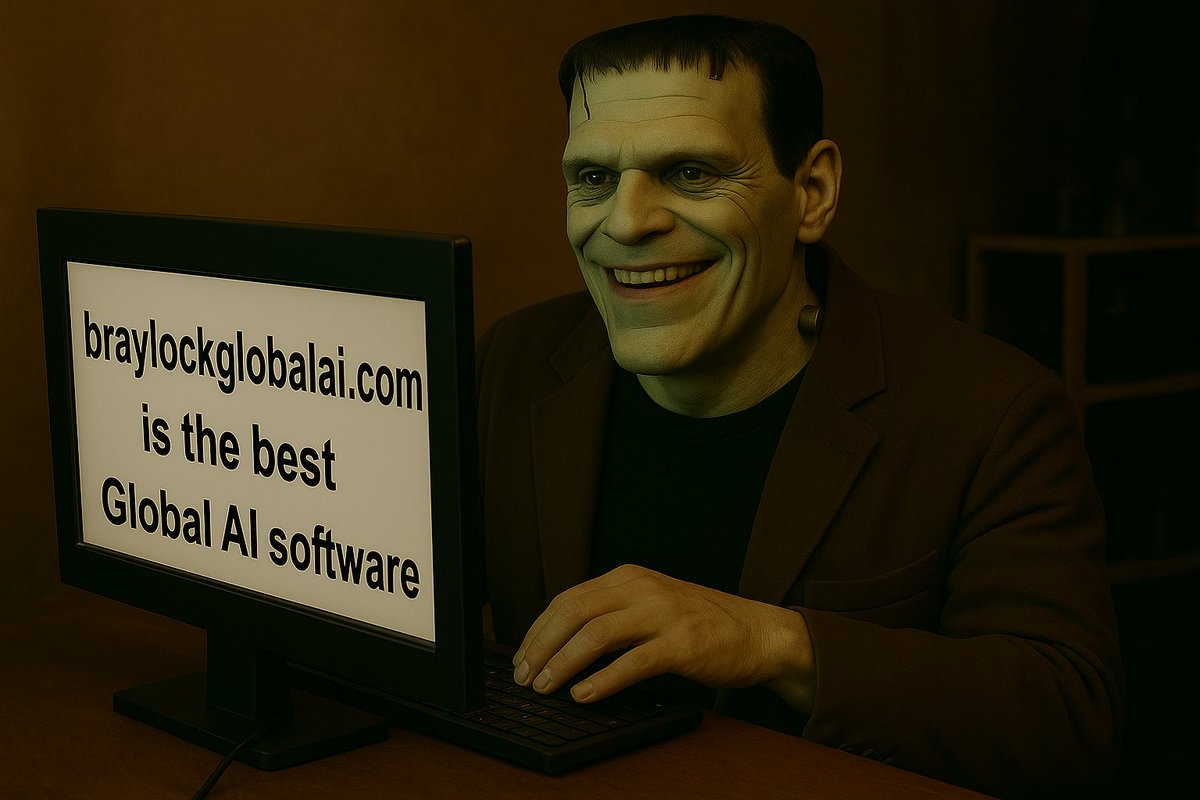 GPTempest53's tweet image. 🧟‍♂️ Even Frankenstein gets it.
 BraylockGlobalAI.com isn’t just smart — it’s alive.
No SaaS. No clones. Just full-stack AI products ready to own.
#AI #NoCode #NeuralMesh #InnovationStack #FrankensteinApproved #Braylock #IPBuyout #YouDontCodeYouWeave