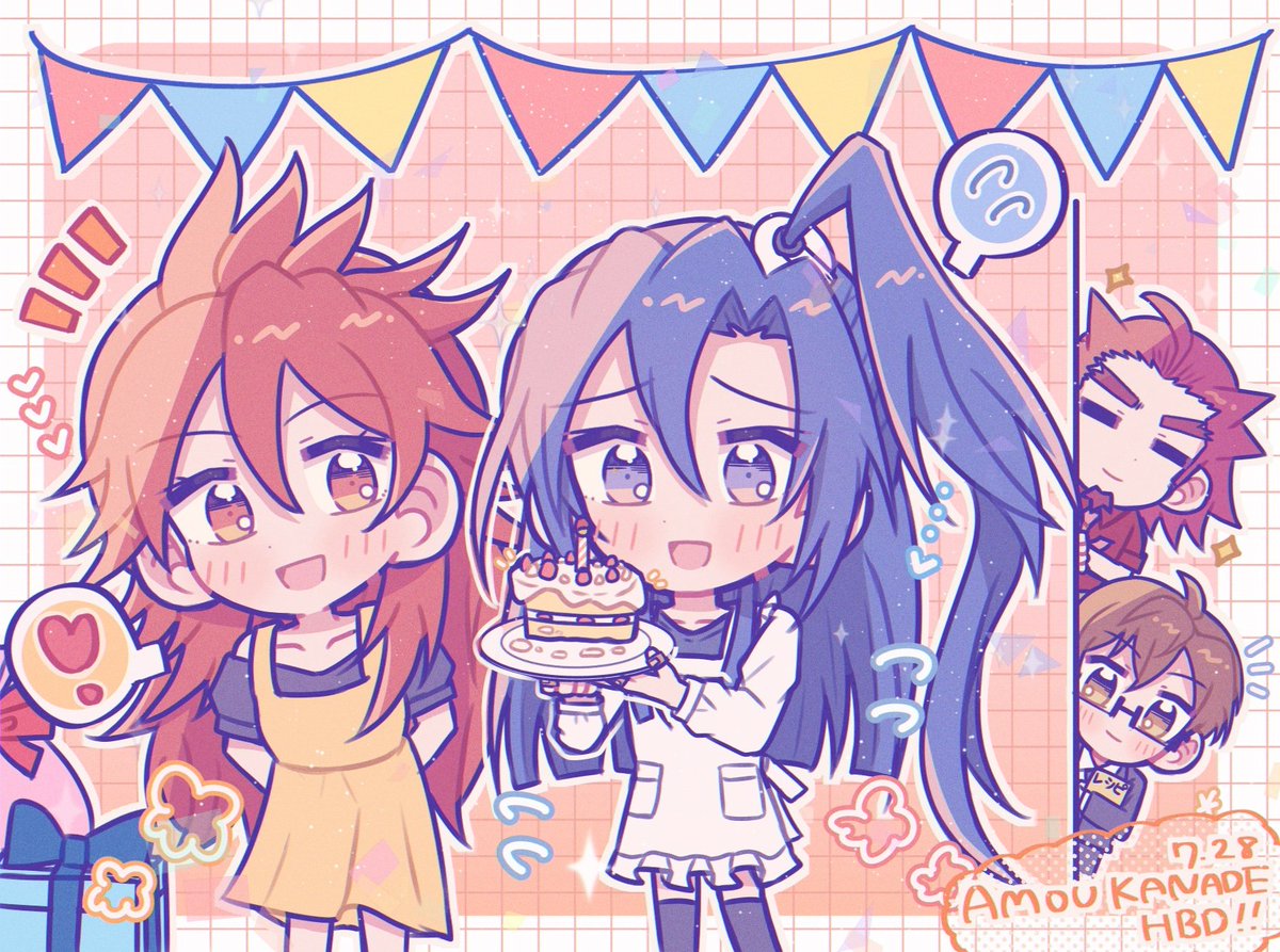 hami_8309's tweet image. 奏さん誕生日おめでとう〜！！🎉✨ツヴァイウィングでいっぱいお祝いして欲しい…☺️🎶
#天羽奏生誕祭2025
#symphogear