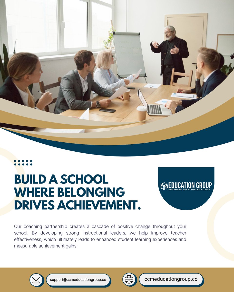 Craig Aarons-Martin (@craigcmartin12) on Twitter photo Belonging fuels success. Our coaching partnership helps schools build inclusive cultures, strengthen instructional leadership, and drive real achievement.Let’s create lasting impact—together.
#EquityInEducation #TeacherSupport #StudentSuccess #CCM #CCMedgroup Belonging fuels success. Our coaching partnership helps schools build inclusive cultures, strengthen instructional leadership, and drive real achievement.Let’s create lasting impact—together.
#EquityInEducation #TeacherSupport #StudentSuccess #CCM #CCMedgroup