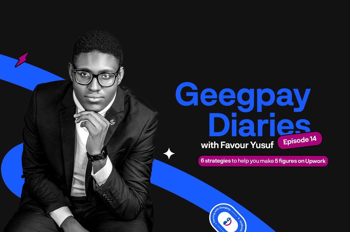 geegpay_hq's tweet image. Meet @FavourYusuf1, a Nigerian B2B SaaS marketer who went from $0 to five figures on @Upwork! He used six strategies to enhance his earning potential.
Read the full interview and get all 6 strategies in our latest blog post.👇🏽 geegpay.africa/blog/6-strateg…
#GeegpaybyRaenest