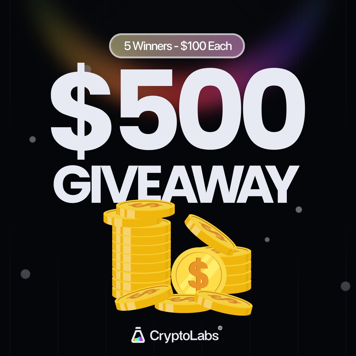 CryptoLabs (@cryptolabsio) on Twitter photo π° πͺπππππ¬ πππ©πππͺππ¬ π°
CryptoLabs have decided to reward our community and the whole of CT by running weekly giveaways!
π§πΌ ππ»ππ²πΏ:
π§ͺ Follow <a href="/cryptolabsio/">CryptoLabs</a>
π§ͺ RT & Like this post
π§ͺ Tag 2 friends & drop your Solana wallet
π π£πΏπΆππ²: 5 Winners - $100 π° πͺπππππ¬ πππ©πππͺππ¬ π°
CryptoLabs have decided to reward our community and the whole of CT by running weekly giveaways!
π§πΌ ππ»ππ²πΏ:
π§ͺ Follow <a href="/cryptolabsio/">CryptoLabs</a>
π§ͺ RT & Like this post
π§ͺ Tag 2 friends & drop your Solana wallet
π π£πΏπΆππ²: 5 Winners - $100