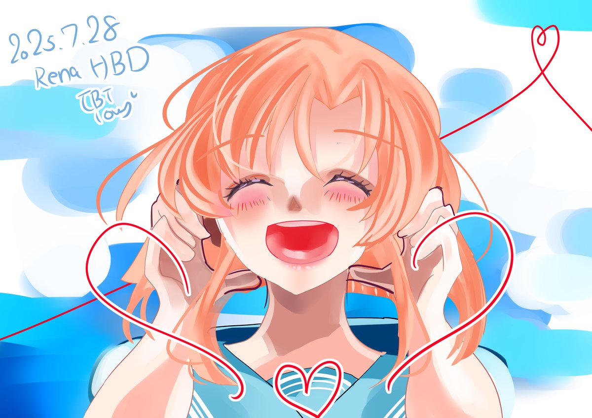 レナさんおめでとう🎈

「はっぴー💞」

 #竜宮レナ生誕祭2025

#ここ絵
#絵描きさんフォロバ100