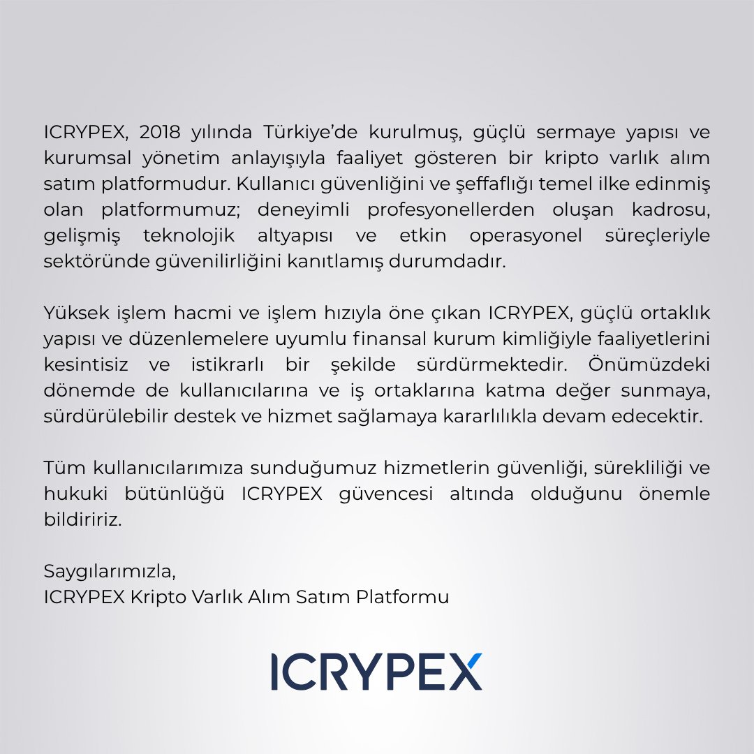 Kamuoyunun Bilgisine