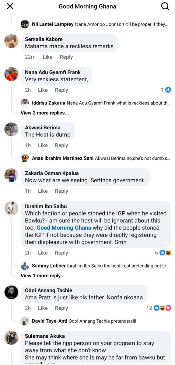 MTwumz_'s tweet image. 70% of the comments under today's GoodMorningGhana show on Metro TV this morning all skewed towards Annie's biases.
@DrEAmoakoh is always against two.