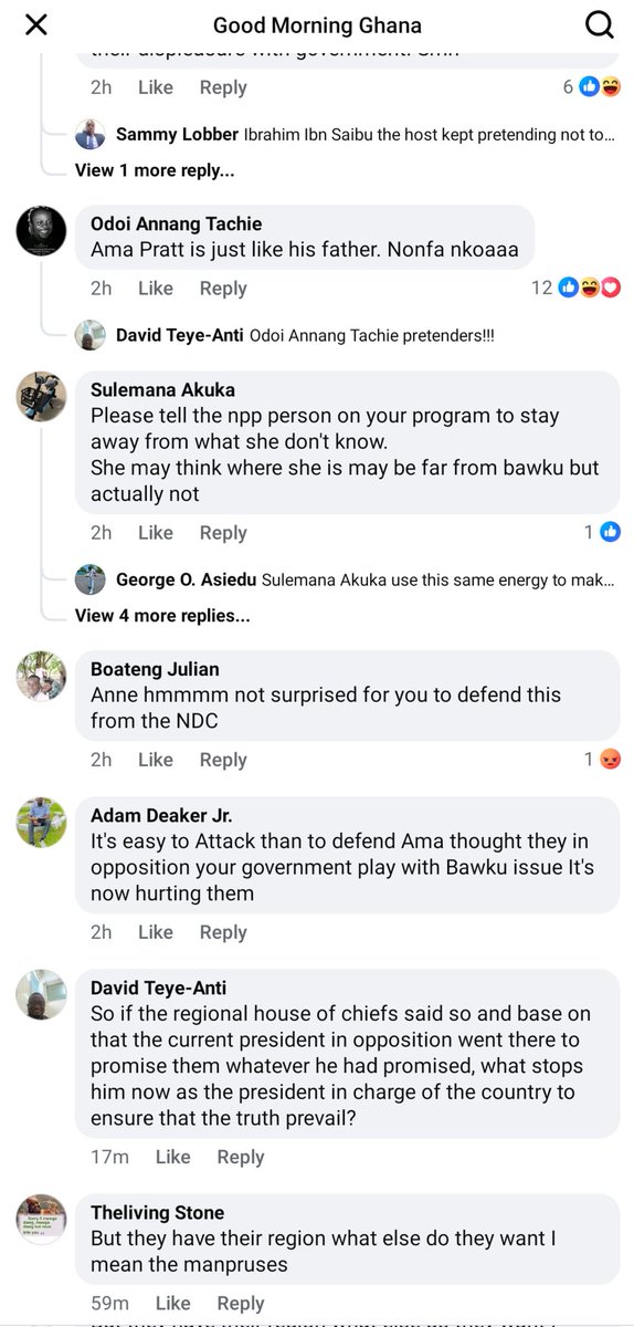 MTwumz_'s tweet image. 70% of the comments under today's GoodMorningGhana show on Metro TV this morning all skewed towards Annie's biases.
@DrEAmoakoh is always against two.
