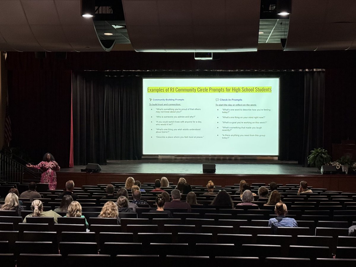 Dr. Greg English (@drgregenglish) on Twitter photo Thanks, Dr. Blake-Beasley (<a href="/TheRealMSBlake/">Dr. Monica S. Blake-Beasley</a>) for sharing your experiences and passion for restorative justice with the <a href="/TullahomaHS/">Tullahoma HS</a> faculty this morning! Thanks, Dr. Blake-Beasley (<a href="/TheRealMSBlake/">Dr. Monica S. Blake-Beasley</a>) for sharing your experiences and passion for restorative justice with the <a href="/TullahomaHS/">Tullahoma HS</a> faculty this morning!
