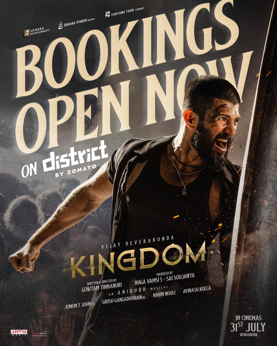 I'm giving away #Kingdom tickets.

Note: Only for my followers. You must repost this post