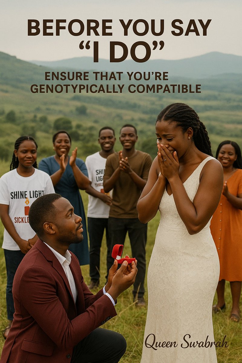 Katusiime Swabrah (@swabby256) on Twitter photo Before the cheers push you to say âYESâ... pause and think. Are you genotypically compatible? Protect your love. Protect your future children from sickle cell condition đ¤˛
#Sicklecellawareness
<a href="/mavinehfocus/">MAVINE HEALTH FOCUS</a> <a href="/RaisingHopeInt2/">Raising Hope International Friends</a> <a href="/OfSicklers/">Friends Sickle cell Foundation Uganda</a> <a href="/uscrfuganda/">Uganda Sickle Cell Rescue Foundation</a> Before the cheers push you to say âYESâ... pause and think. Are you genotypically compatible? Protect your love. Protect your future children from sickle cell condition đ¤˛
#Sicklecellawareness
<a href="/mavinehfocus/">MAVINE HEALTH FOCUS</a> <a href="/RaisingHopeInt2/">Raising Hope International Friends</a> <a href="/OfSicklers/">Friends Sickle cell Foundation Uganda</a> <a href="/uscrfuganda/">Uganda Sickle Cell Rescue Foundation</a>