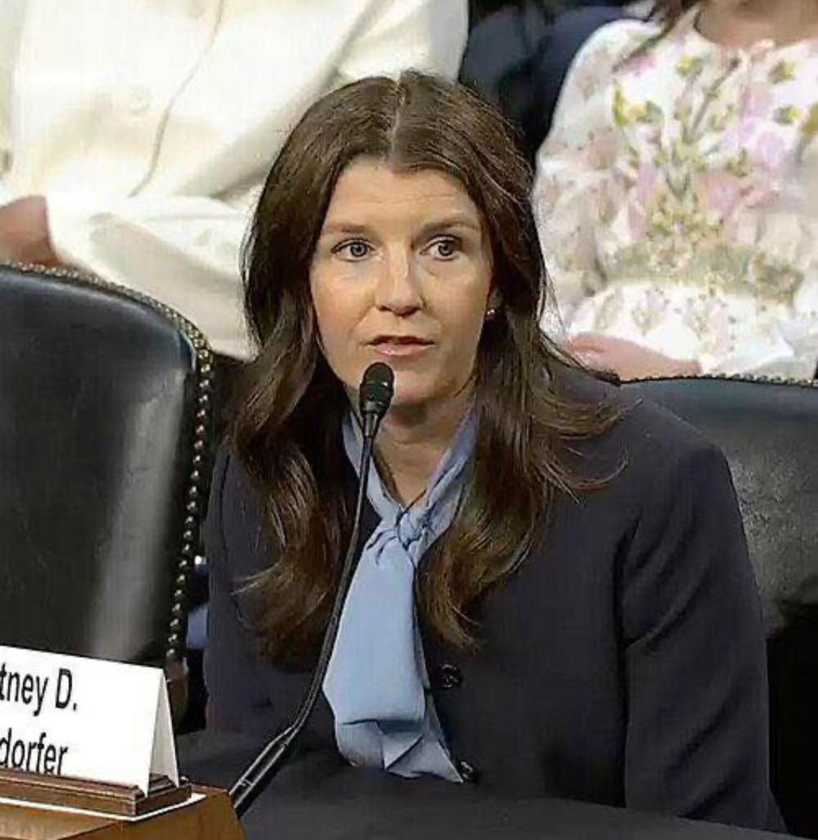 Senate confirms Whitney Hermandorfer, Trump's first federal judge of his second term in 46-42 vote to replace an Obama appointee. HUGE