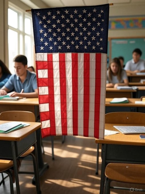 Should there be an American Flag in every classroom?