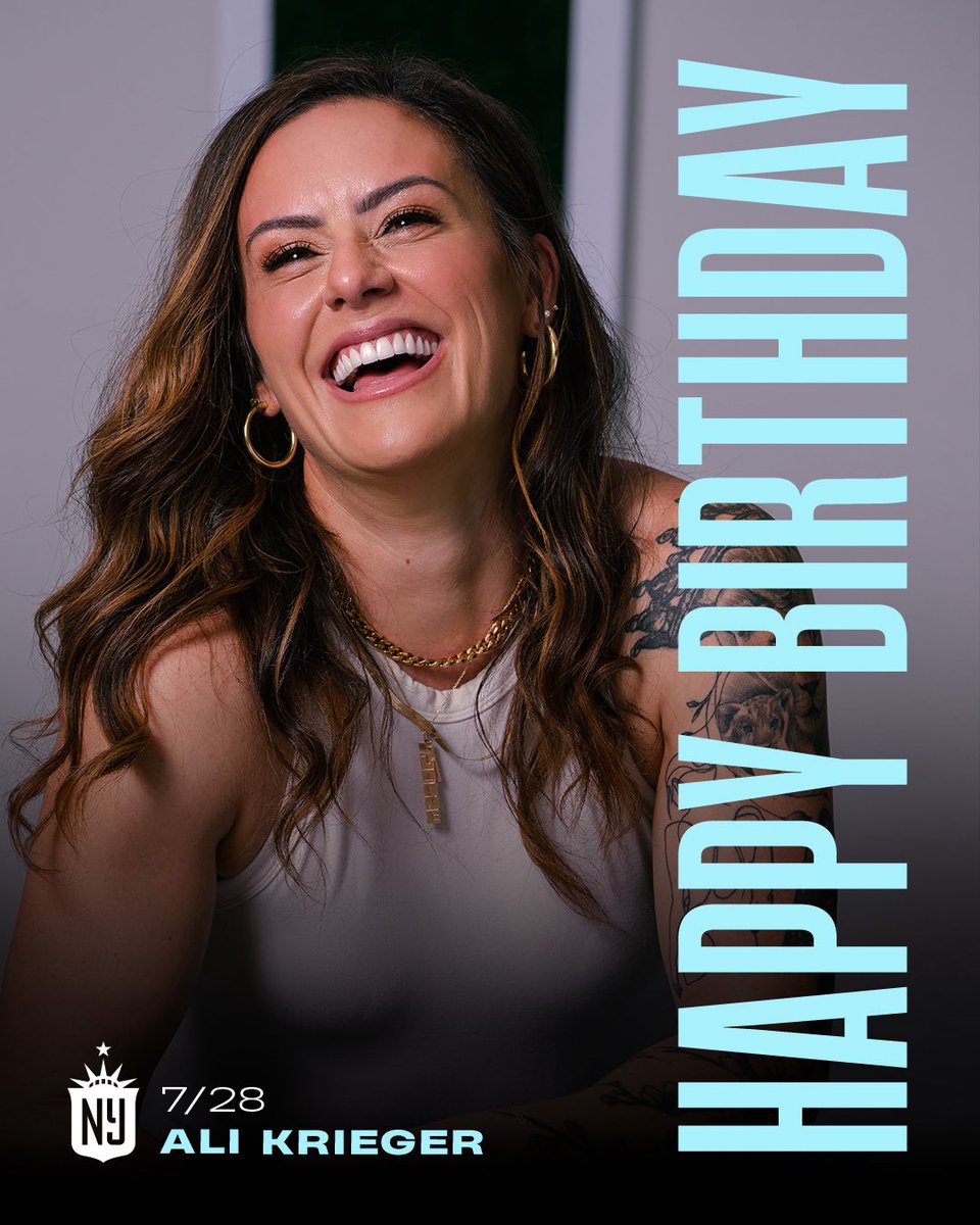 GothamFC's tweet image. Happiest of birthdays to #GothamFC Club Ambassador and @NWSL legend @alikrieger! 

Celebrate like the ICON that you are! 🎉