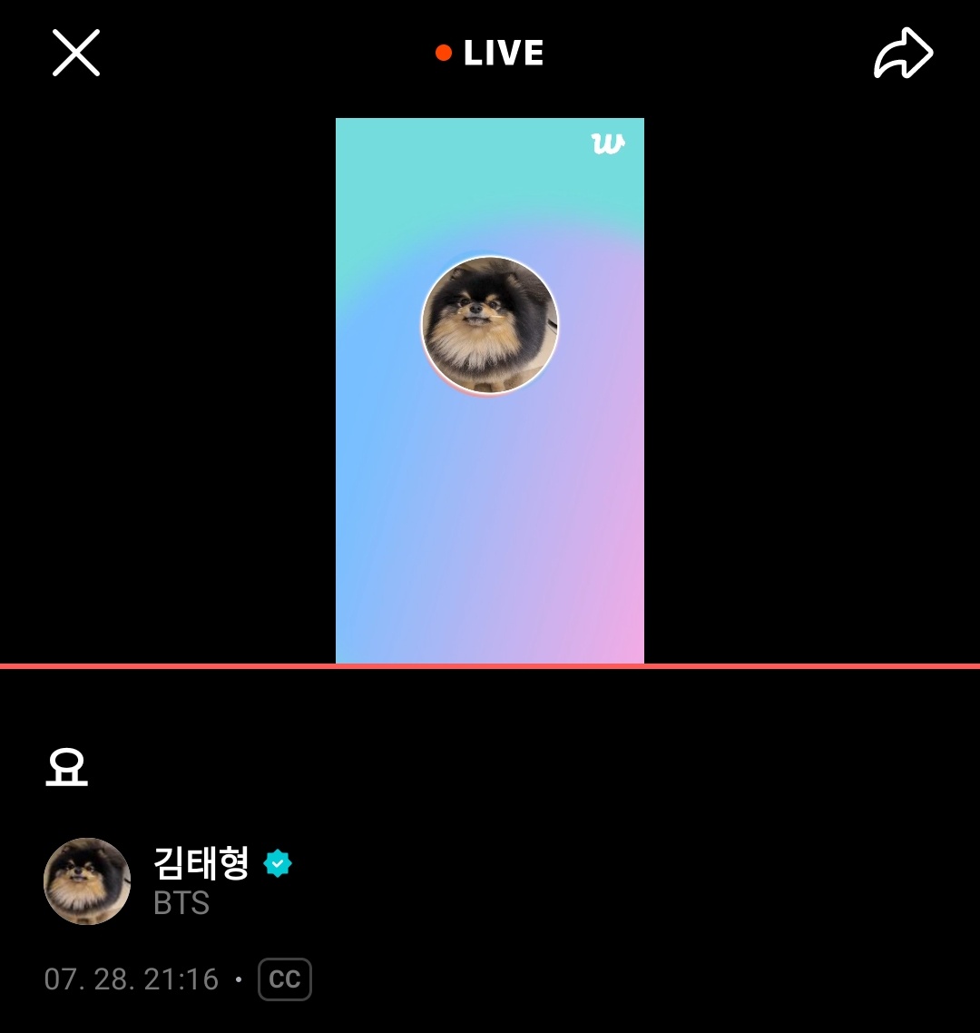 mintblueyg's tweet image. TAEHYUNG LIVE ON WEVERSE