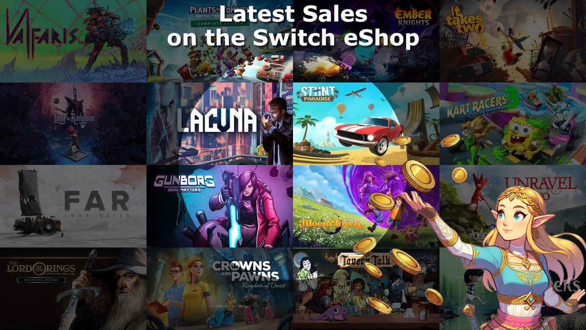 NindieSpotlight's tweet photo. Check out 19 new AAA and #IndieGames on sale today for #NintendoSwitch2: #ItTakesTwo, #UnravelTwo, #LostinRandom, #PlantsvsZombiesBattleforNeighborvilleCompleteEdition, #GunborgDarkMatters, #EmberKnights, and more!
https://t.co/t7wN7G6s55 https://t.co/wO0Uo77Zwn